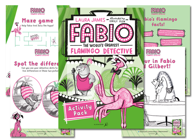 Fabio: The Case of the Missing Hippo activity pack