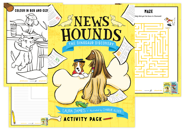 News Hounds book 2 activity pack
